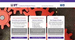 Desktop Screenshot of productivetension.com
