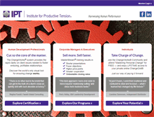Tablet Screenshot of productivetension.com